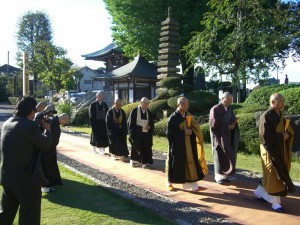 福山諦法禅師ご到着