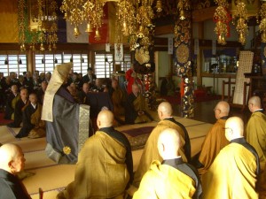 福山禅師の御親香による満散大施食