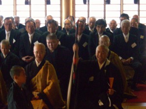 法戦式　首座　青木良仁君