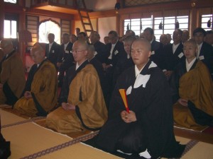 書記和尚からの御祝いの言葉