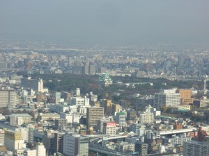 ホテルから見た名古屋城